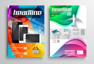 El ilanı tasarımı, Web şablonları kümesi