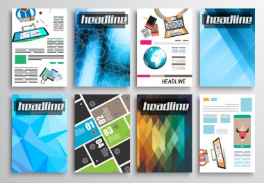 El ilanı tasarımı, Web şablonları kümesi