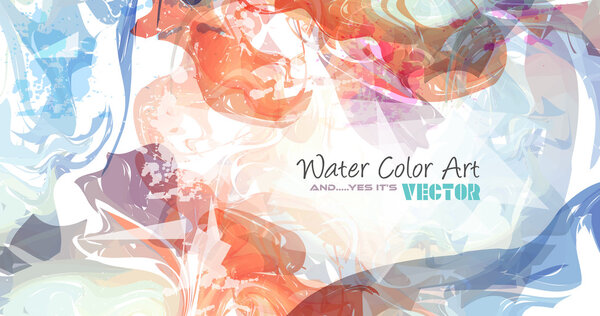 Watercolor Background for poster