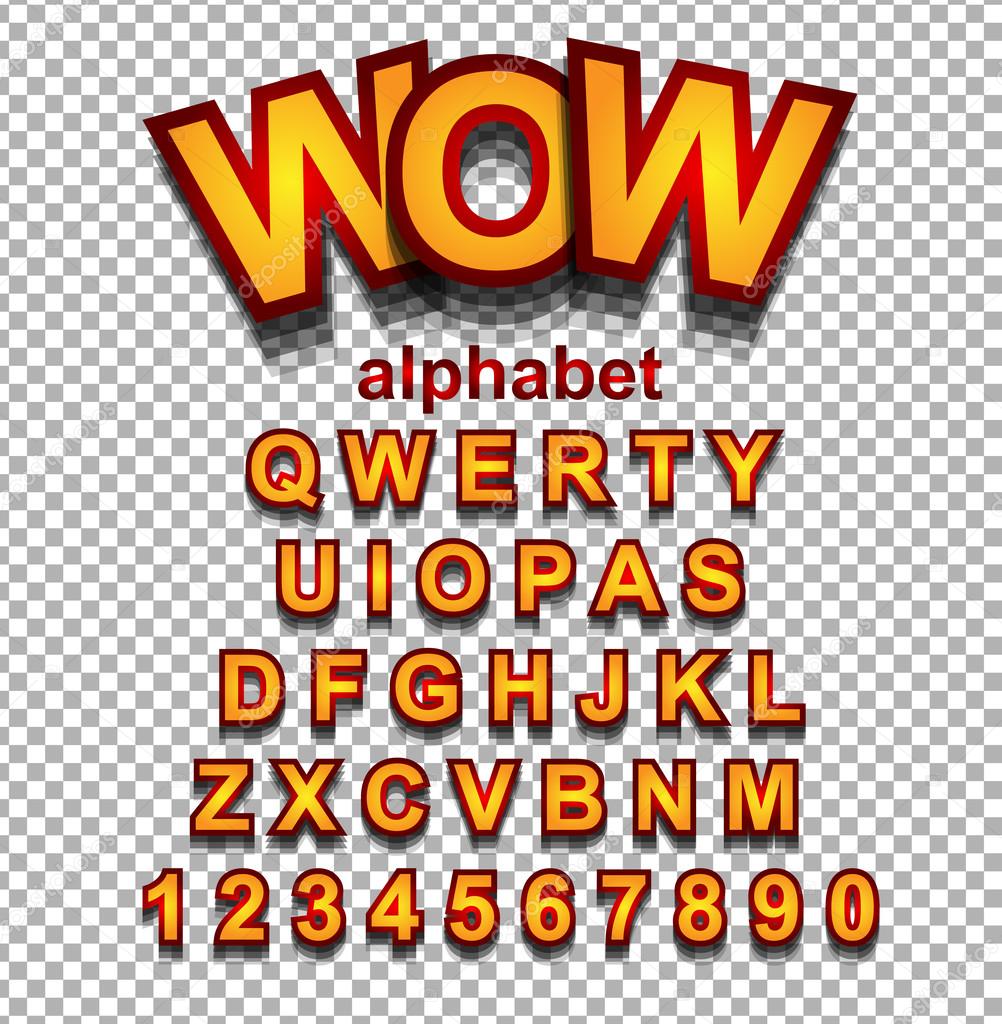 Colorful Funny Font for Cartoon project