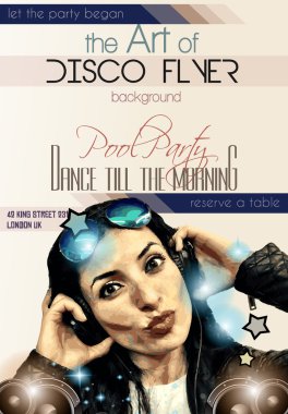 Kız dj müzik ile disko görüntüle