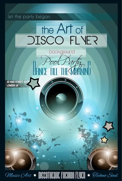 Club Disco Flyer Set — Stockvektor