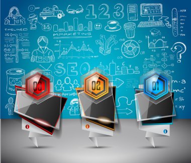 birden fazla seçenek düğmeleri cam