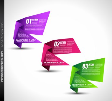 Temiz Infographic düzeni şablonu