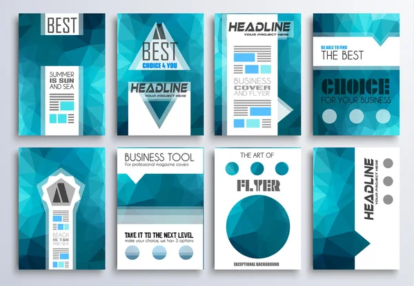 Brochure template, Flyer Design — Stockvector