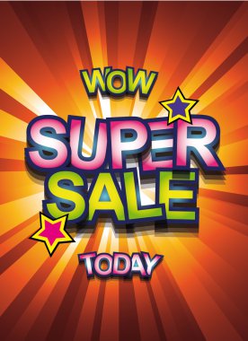 Super Sale Today background