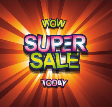 Super Sale Today background