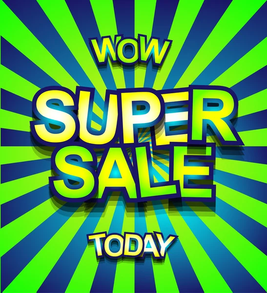 Super Sale Today background — Wektor stockowy