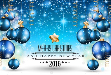 Merry Christmas Seasonal Background