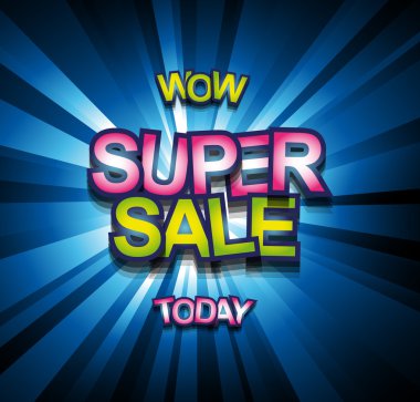Super Sale Today background