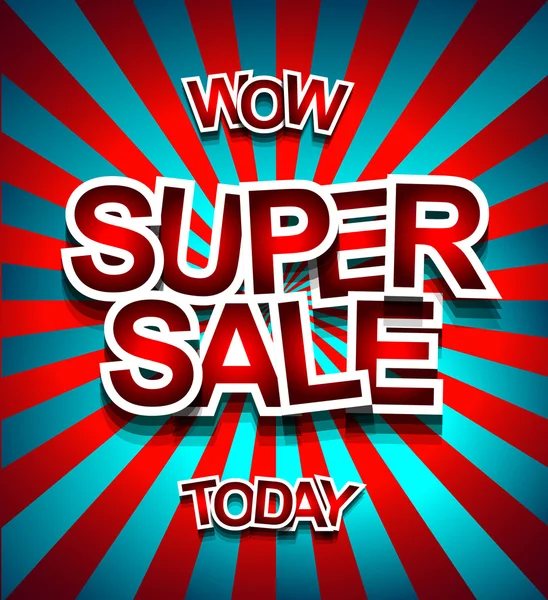 Super Sale Today background — Stockvector