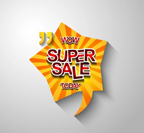 Super Sale Today background — Wektor stockowy