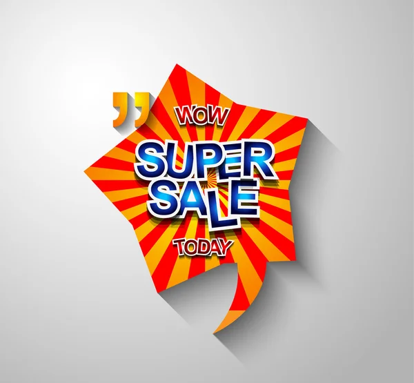 Super Sale Today background — Stockvector