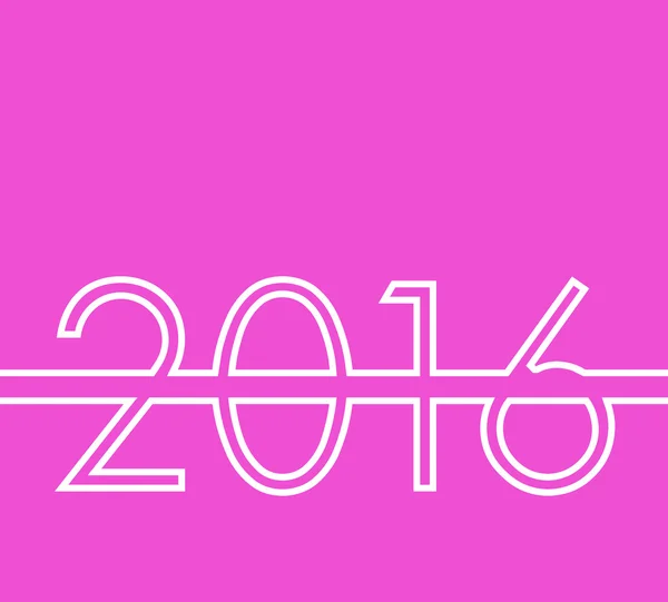 2016 新年あけましておめでとうございます背景 — ストックベクタ