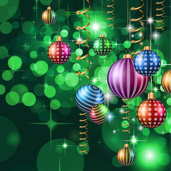 Merry Christmas Seasonal Background — Wektor stockowy