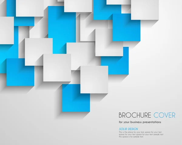 Brochure Template for Business Flyer Cove — Stock vektor