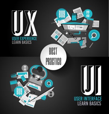 UX kullanıcı deneyimi arka plan kavramı