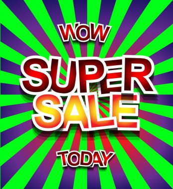 Super Sale Today background