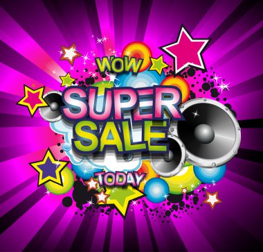 Super Sale Today background