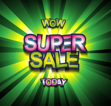 Super Sale Today background