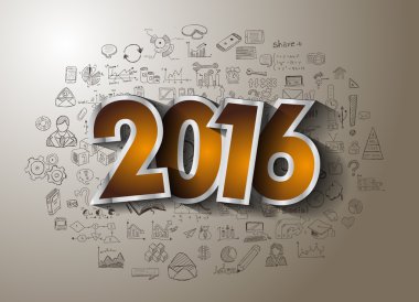 2016 Business Conceptual drawing