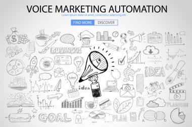 Voice Marketing concept
