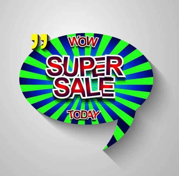 Super Sale Today background — Stockový vektor