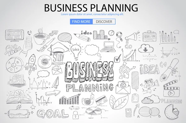 Business Planning concept — Stock Vector