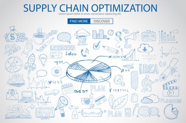 Supply Chain optimization concept