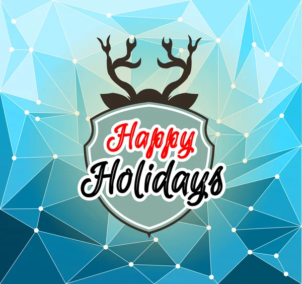 A Happy holiday háttér — Stock Vector