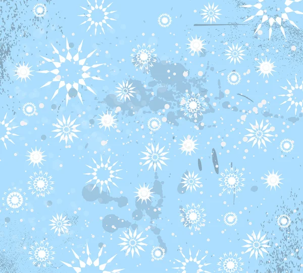 滴とクリスマス ビンテージ背景 — ストックベクタ