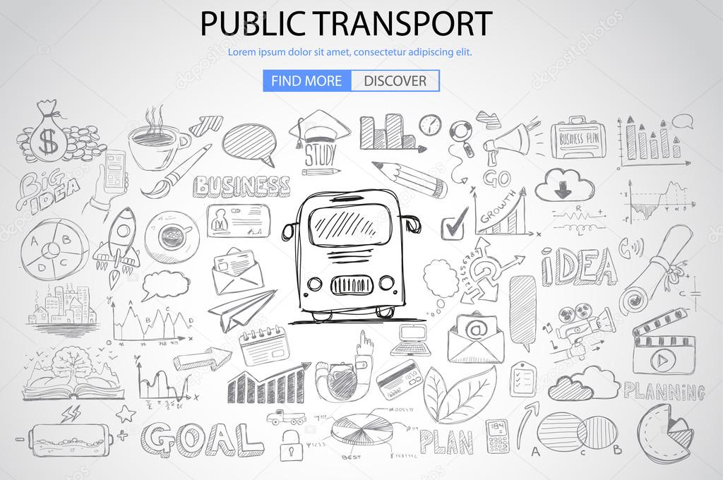 Public Transports concept