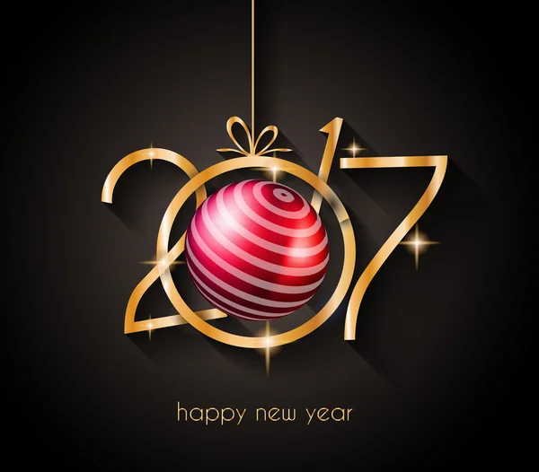 Nouvel An pour vos Flyers — Image vectorielle