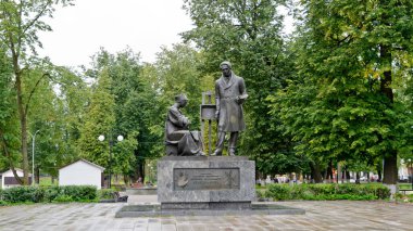 Vyshny Volochek, Rusya - 26 Ağustos 2021: A.G. Venetsianov