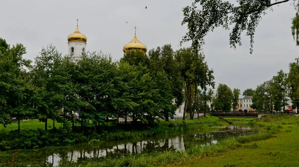 Vyshny Volochek Russland August 2021 Kathedrale Der Erscheinung Des Herrn — Stockfoto
