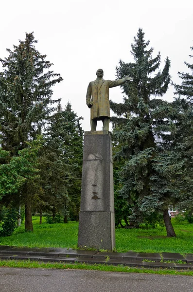 Vyshny Volochek Ryssland Augusti 2021 Lenin — Stockfoto