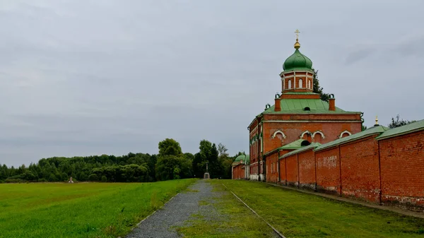 Dorf Semjonowskoje Russland August 2021 Spaso Borodinski Kloster — Stockfoto