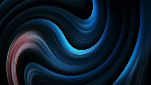 Footage Abstract Big Data Colorful Fibers Rays Tunnel Background Metallic — Wideo stockowe