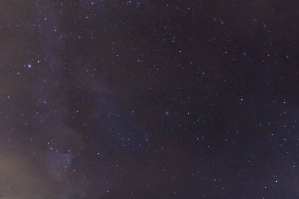 Καλοκαιρινό Νυχτερινό Ουρανό Γαλακτώδη Τρόπο Και Αστέρια Τσεχική Δημοκρατία — Φωτογραφία Αρχείου