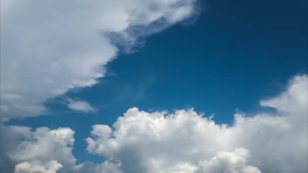 Laps Temps Des Nuages Dans Ciel — Video