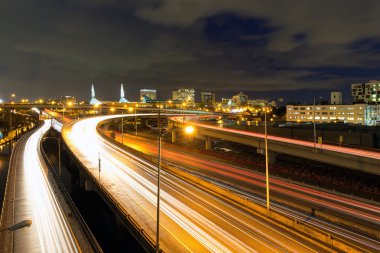Eyaletlerarası Otoban ışık yollar Portland