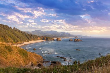 Crescent Beach at Oregon Coast clipart