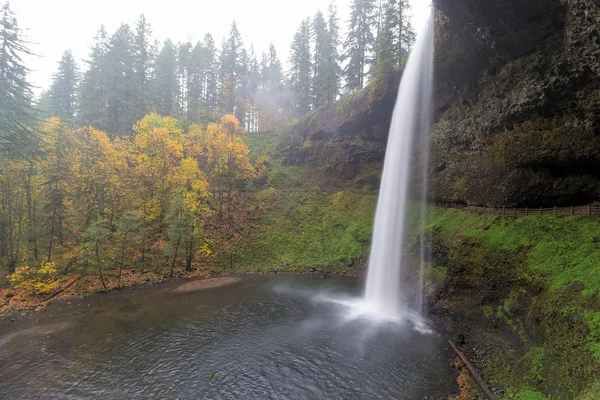 South Falls on a Foggy Morning — Stock Photo, Image