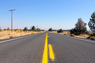 Karayolu kırsal Merkezi Oregon