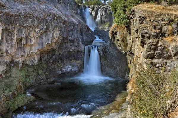 White River and Celestial Falls — Stock Photo, Image