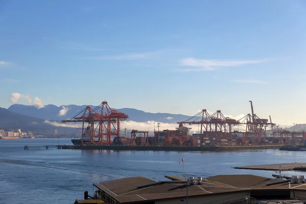 Porto di Vancouver BC — Foto Stock