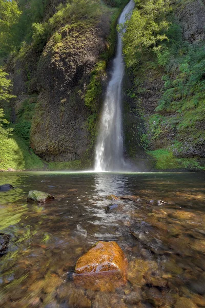 Åkerfräken Falls i Columbia River Gorge — Stockfoto