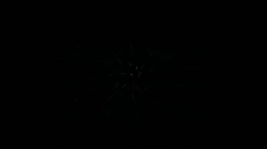 Ultra yüksek çözünürlüklü 4k zaman atlamalı film havai fişek ile renkli özel efektler ışık patlamaları hareket ve patlama 4096 x 2304