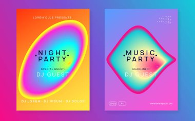 Yaz festivali ilanı ve müzik afişi..