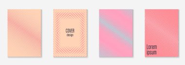 Poster tasarımı minimalist geometrik çizgiler ve şekillerle modern.